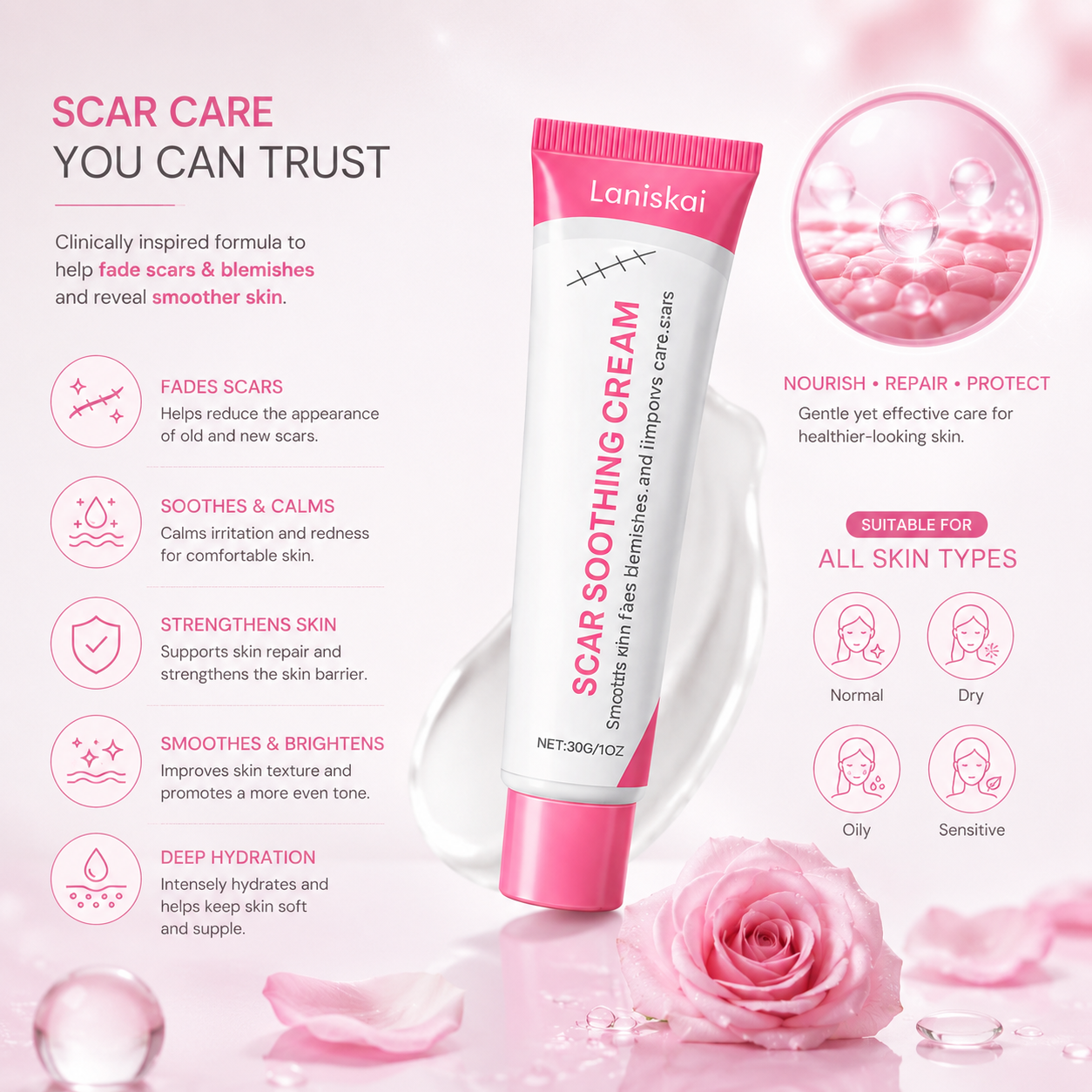 Scar free wart removal cream